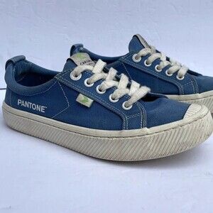 Cariuma‎ OCA Blue Low Top Sneakers Womens 6 Canvas Skate